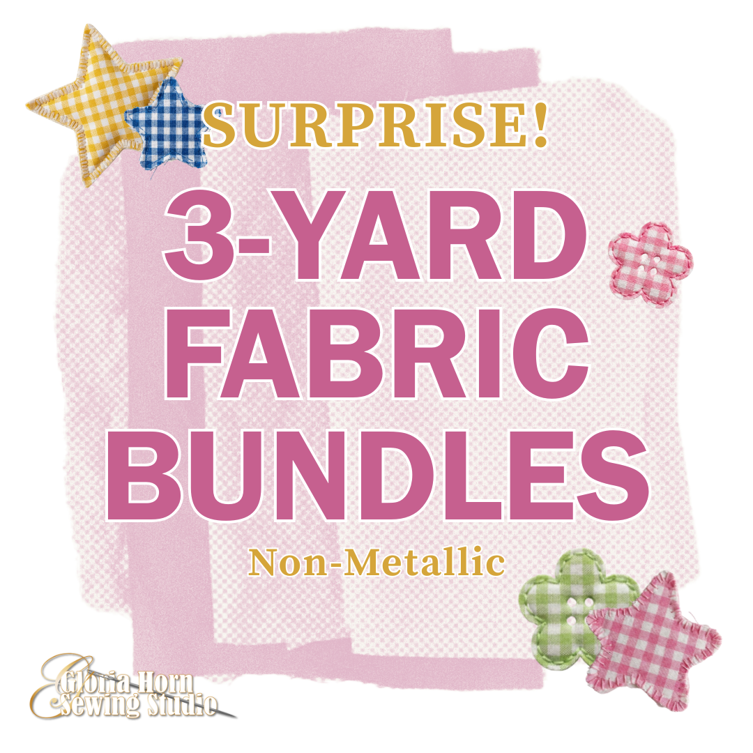 Surprise! Non-Metallic 3-Yard Fabric Bundle