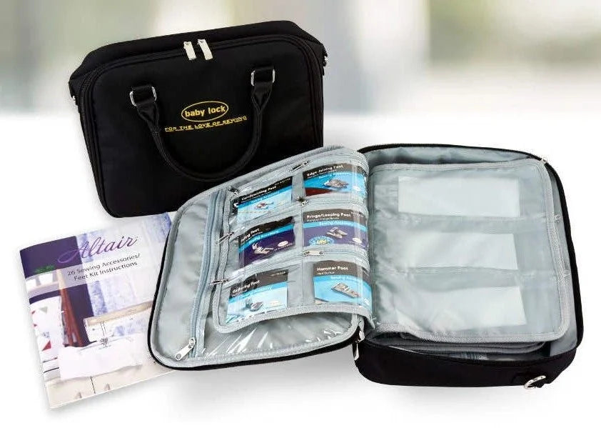 INCREDIBLE BARGAIN! Display Model 26-Piece Baby Lock Altair/Aerial Foot Kit