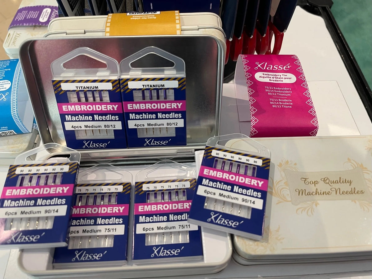 Klasse 6pc  Embroidery Needle Variety Tin