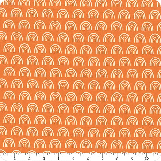 Two by Two - Orange Chasing Rainbows - C16684-ORANGE